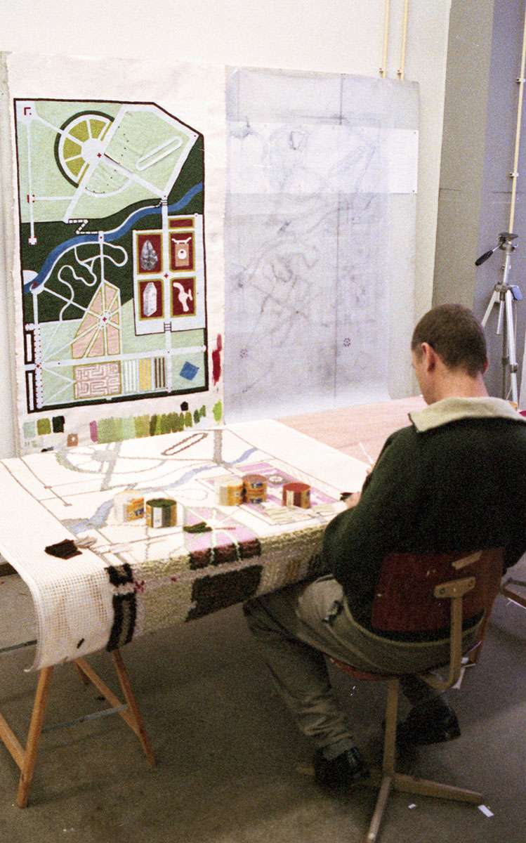 knopen van WERK: Groeten uit Smyrna -verplaastbare tuin